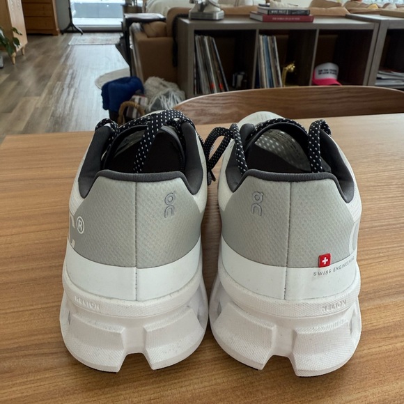 Never worn On Running Shoes in White and Black - Picture 4 of 5